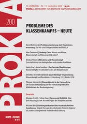 Cover von Probleme des Klassenkampfs - heute