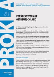Cover von Perspektiven auf Ostdeutschland