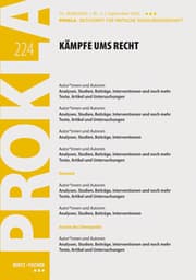 Cover von Kämpfe ums Recht