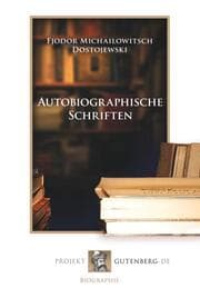 Cover von Autobiographische Schriften