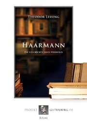 Cover von Haarmann. Die Geschichte eines Werwolfs