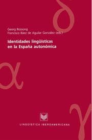 Cover von Identidades lingüísticas en la España autonómica