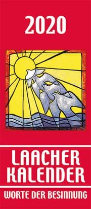 Cover von Laacher Kalender: Worte der Besinnung 2020