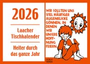 Cover von Laacher Tischkalender Heiter durch das ganze Jahr 2026