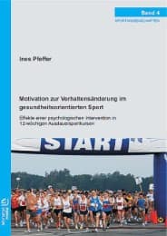 Cover von Motivation zur Verhaltensänderung im gesundheitsorientierten Sport