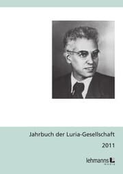 Cover von Jahrbuch der Luria-Gesellschaft 2011