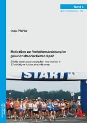 Cover von Motivation zur Verhaltensänderung im gesundheitsorientierten Sport