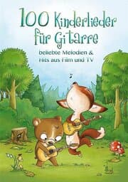 Cover von 100 Kinderlieder für Gitarre