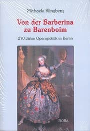 Cover von Von der Barberina zu Barenboim