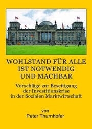 Cover von Wohlstand für alle ist notwendig und machbar