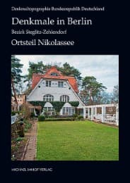 Cover von Denkmale in Berlin: Bezirk Steglitz-Zehlendorf