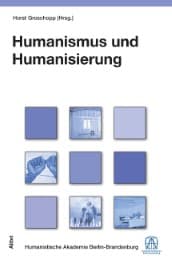 Cover von Humanismus und Humanisierung
