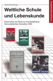 Cover von Weltliche Schule und Lebenskunde