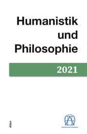 Cover von Humanistik und Philosophie 2