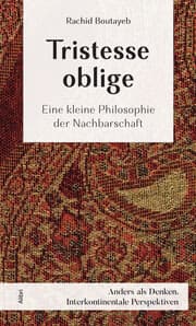 Cover von Tristesse oblige