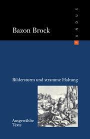 Cover von Bildersturm und stramme Haltung