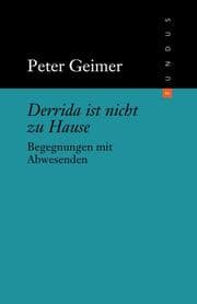 Cover von Derrida ist nicht zu Hause