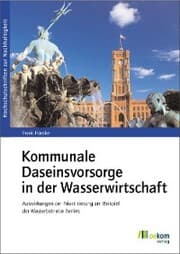 Cover von Kommunale Daseinsvorsorge in der Wasserwirtschaft