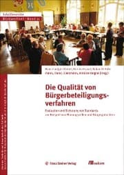 Cover von Die Qualität von Bürgerbeteiligungsverfahren