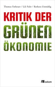 Cover von Kritik der Grünen Ökonomie