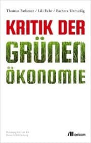 Cover von Kritik der Grünen Ökonomie