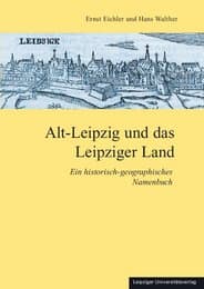 Cover von Alt-Leipzig und das Leipziger Land