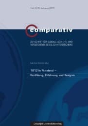 Cover von 1812 in Russland - Erzählung, Erfahrung und Ereignis
