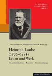 Cover von Heinrich Laube (18061884) Leben und Werk