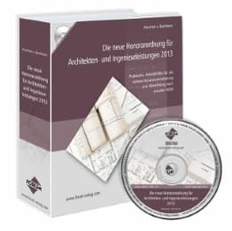 Cover von Die neue Honorarordnung für Architekten- und Ingenieurleistungen 2013