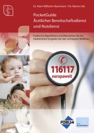Cover von Pocket Guide Ärztlicher Bereitschaftsdienst und Notdienst