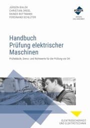 Cover von Handbuch Prüfung elektrischer Maschinen