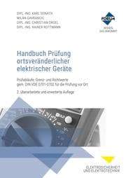Cover von Handbuch Prüfung ortsveränderlicher elektrischer Geräte