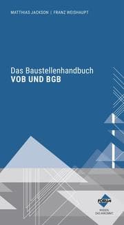 Cover von Das Baustellenhandbuch VOB und BGB