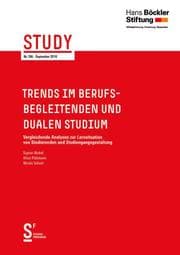 Cover von Trends im berufsbegleitenden und dualen Studium
