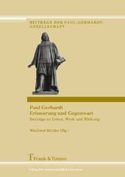 Cover von Paul Gerhardt - Erinnerung und Gegenwart