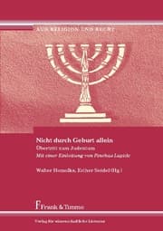 Cover von Nicht durch Geburt allein