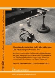 Cover von Simultandolmetschen in Erstbewährung: Der Nürnberger Prozess 1945