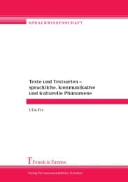 Cover von Texte und Textsorten - sprachliche, kommunikative und kulturelle Phänomene