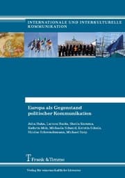 Cover von Europa als Gegenstand politischer Kommunikation