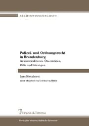 Cover von Polizei- und Ordnungsrecht in Brandenburg