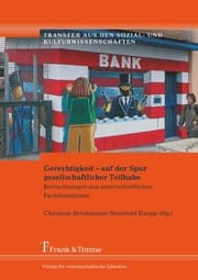 Cover von Gerechtigkeit - auf der Spur gesellschaftlicher Teilhabe