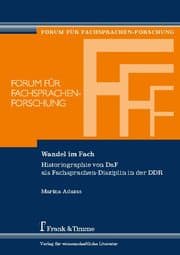 Cover von Wandel im Fach
