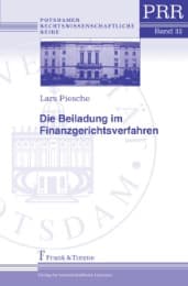 Cover von Die Beiladung im Finanzgerichtsverfahren