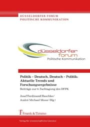 Cover von Politik - Deutsch, Deutsch - Politik: Aktuelle Trends und Forschungsergebnisse