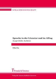 Cover von Sprache in der Literatur und im Alltag