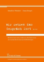 Cover von Wir setzen das Gespräch fort...