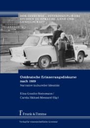 Cover von Ostdeutsche Erinnerungsdiskurse nach 1989