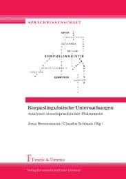 Cover von Korpuslinguistische Untersuchungen