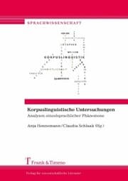 Cover von Korpuslinguistische Untersuchungen