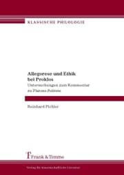 Cover von Allegorese und Ethik bei Proklos